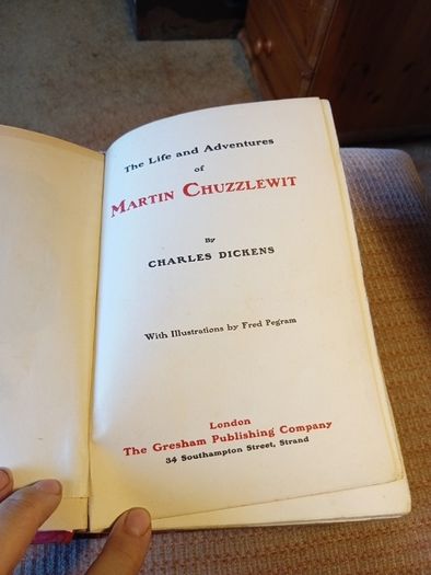 Antique. The Life and Adventures of Martin Chuzzlewit