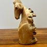 Parasite Wood Carved Horse Image 2