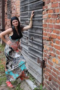 Lustre Maxi Summer Dress  Size 8-10