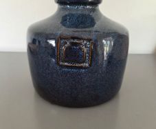 Vase Ceramic Blue Glaze
