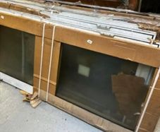 aluminium double glazed doors