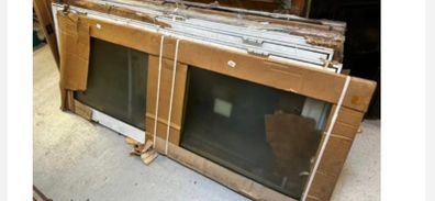 aluminium double glazed doors