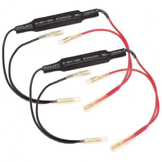 Bulb To Led Motorcycle Indicator Flasher Resistors - Pair 10w10ohm