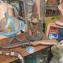 20th Century Hat /Wig Stand Image 2