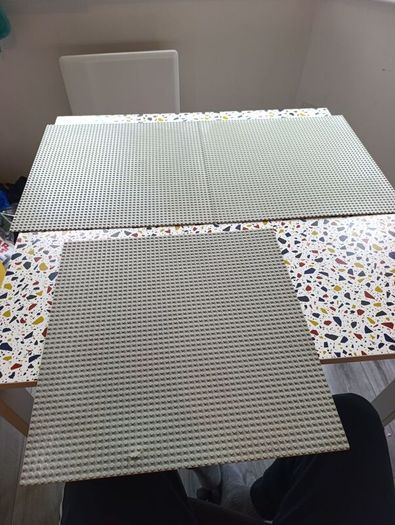 Vintage Lego Baseboards 50 x 50