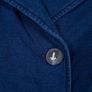 United Colors of Benetton Navy Blue Double Breasted Peplum Denim Jacket age 11-12/8UK/36EU Image 6