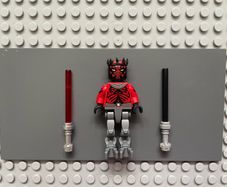 lego Star Wars sw0493 Darth Maul minifigure- Mechanical Legs