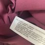 Zara wrap pleated dress burgundy size 14 New Image 9