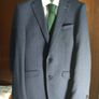 Mens Kenton 3 Piece Suit with Shirt and Tie, 38R/32/R Image 3