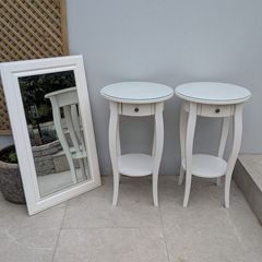 Side Tables / Mirror