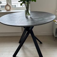 Ikea Mariedamm Table Dark grey table 105cms