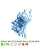 Small white bungee ball ties, 10cm (30 pk) Image 10