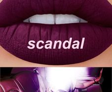 Lime crime matte liquid lipstick in scandal BNIB