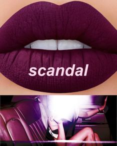 Lime crime matte liquid lipstick in scandal BNIB