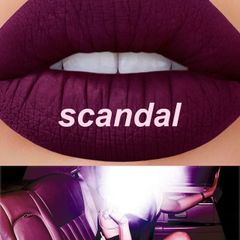 Lime crime matte liquid lipstick in scandal BNIB