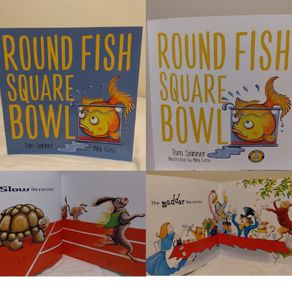 Round Fish Square Bowl Story Book
