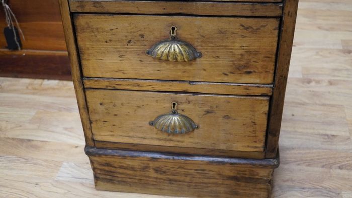 Antique Oak Mini Tallboy