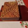 Yosegi letter rack ,wall mounted, marquetry, wooden letter rack Image 4