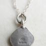 Vintage Sterling Silver .925 Azuni Pendant and Necklace - Full Hallmark length 18" - 3,2g Image 6