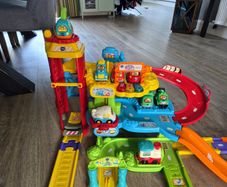 vtech toot toot train set