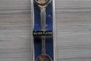 Quocunque Jeceris Stabit Silver Plated Spoon