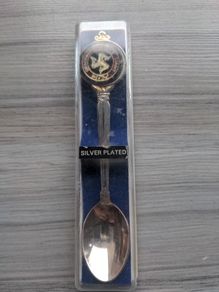 Quocunque Jeceris Stabit Silver Plated Spoon