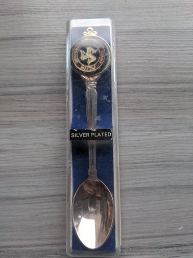 Quocunque Jeceris Stabit Silver Plated Spoon