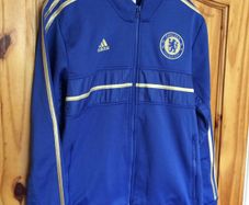 Chelsea FC. London. The Blues. Mens Size Small. Official Adidas Mens Track Jacket.