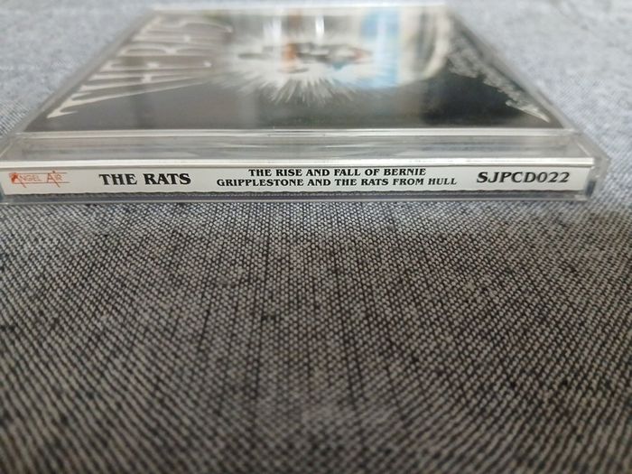 The Rats The rise and fall of Bernie Gripplestone and the rats from hell CD with Benny Marshall autograph