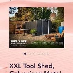 10ft x 8ft shed