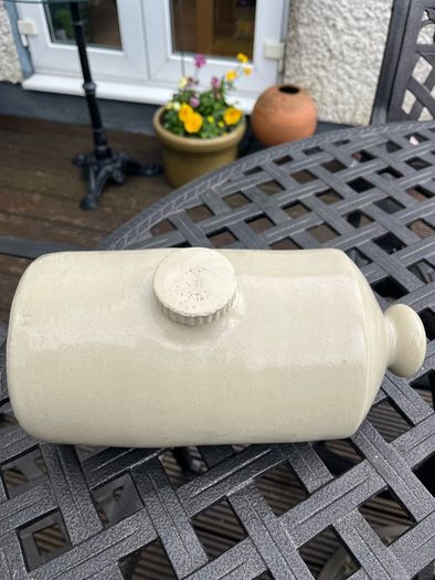 Vintage Stoneware Hotwater Bottle