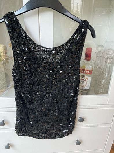sequinned top