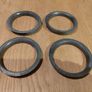 Audi VW BMW Seat Skoda AMG New Alloy Wheel Spigot Rings (57.1 - 66.6) Delivery Image 3