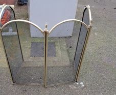 Gold fireguard