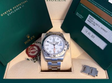 Rolex explorer II Polar White