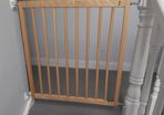 Baby Dan no trip wooden stairgate