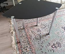 Desk corner shaped