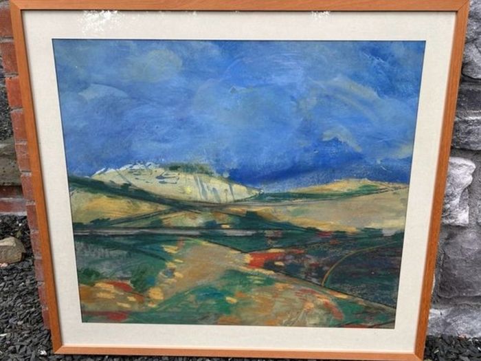 Clement McAleer painting