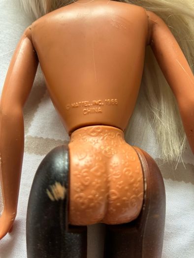 2 Vintage Mattel Barbie 1966 China Twist N Turn Doll Blonde Blue Eyes