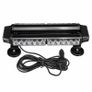 15'' 30LED 12V 30W 7 Modes LED Light Bar Roof Strobe Emergency Beacon Warning Flash Lamp Amber Car Van Trailer Camper Boat Truck Image 2