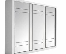 Large Sliding Mirror Wardrobe