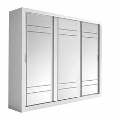 Large Sliding Mirror Wardrobe
