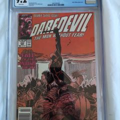 Daredevil Issue 252 CGC 9.2 Mutant Massacre Marvel certified graded comic framed