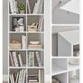 New Bookcase with 10 compartments (White) FREE P&P Image 3
