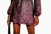 New dress ombre wrap style