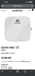 GARMIN Index S2 Smart Scale - White