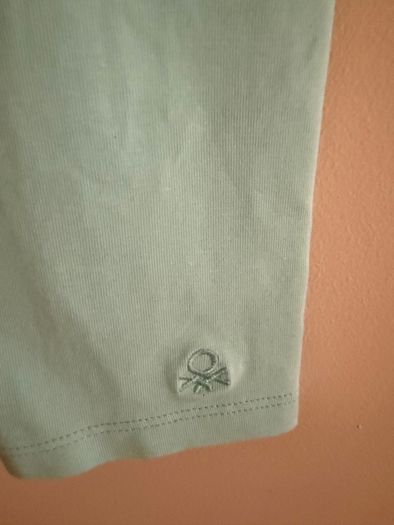 United Colors of Benetton mint green girls leggings