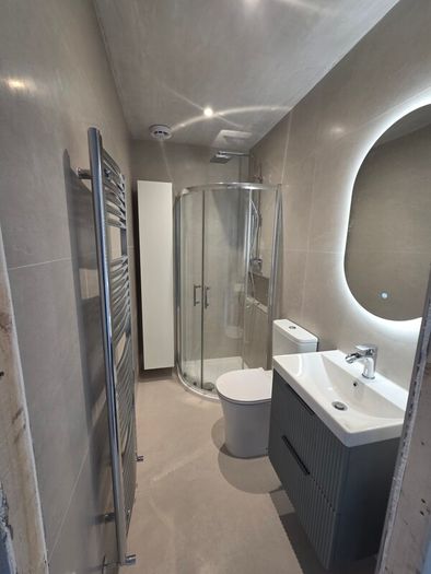 Modern LED Colour Changing Bathroom Mirror 800 x 500mm with 2 tiny black marks