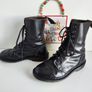 Dr Martens 10 eye 1490 black vintage england ankle boots UK3 EU36 US5 Image 6