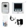 Legrand video intercom kit, consisting of an interior video monitor with a 4.3-inch color screen and wide-angle night vision exterior intercom, white finish. Image 5